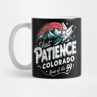 Visit Patience Colorado. Home of the 59 Resident Alien Mug